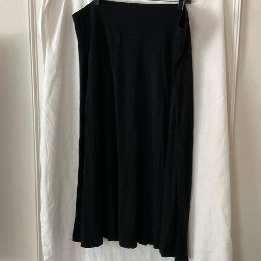 INC black midi skirt